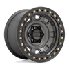 Tank Beadlock - 17in, Cast Aluminum, Anthracite, 17X9, 6X5.5, -15mm, 194933077809, 194933077809