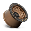 Tank Beadlock - 17in, Cast Aluminum, Matte Bronze, 17X9, 5X5.0, -15mm, 194933077861, 194933077861