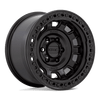 Tank Beadlock - 17in, Cast Aluminum, Satin Black, 17X9, 5X5.0, -15mm, 194933077847, 194933077847