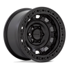 Tank Beadlock - 17in, Cast Aluminum, Satin Black, 17X9, 6X5.5, -38mm, 194933077755, 194933077755