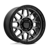 Grenade Off-Road - 16in, Cast Aluminum, Matte Gray W/ Matte Black Lip, 16X8, 6X5.5, -6mm, 194933009114, 194933009114
