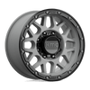 Grenade Off-Road - 17in, Cast Aluminum, Matte Gray W/ Matte Black Lip, 17X9, 8X180, 18mm, 194933008636, 194933008636