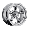 Torq Thrust D - 15in, Cast Aluminum, Chrome, 15X8.5, 5X4.75, -24mm, 761138405227, SAE, 761138405227