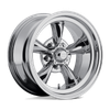 Torq Thrust D - 15in, Cast Aluminum, Chrome, 15X8, 5X4.75, 0mm, 761138932297, SAE, 761138932297