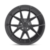 Misano - 20in, Cast Aluminum, Matte Black, 20X10.5, 5X112, 27mm, 194933091386,, 194933091386