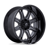 Darkstar - 20in, Cast Aluminum, Matte Gunmetal W/ Black Lip, 20X9, 6X4.5/5.5, 1mm, 194933310876,, 194933310876