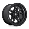 Ammo - 17in, Cast Aluminum, Matte Black, 17X9, 6X5.5, 1mm, 885463921860,, 885463921860