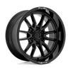 Clash - 17in, Cast Aluminum, Gloss Black, 17X9, 6X135, -12mm, 194933161935,, 194933161935