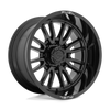 Clash - 22in, Cast Aluminum, Gloss Black, 22X12, 8X180, -44mm, 194933106547,, 194933106547