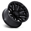 Flux - 20in, Cast Aluminum, Gloss Black, 20X10, 8X6.5, -18mm, 194933350100, SAEJ2530, 194933350100