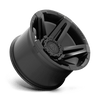 SFJ - 20in, Cast Aluminum, Matte Black, 20X12, 5X4.5/5.0, -44mm, 194933106400, SAE J2530 JWL VIA, 194933106400