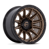 Piston - 17in, Cast Aluminum, Matte Bronze W/ Gloss Black Li, 17X9, 5X5.0, 1mm, 194933341894, SAE J2530 JWL VIA, 194933341894