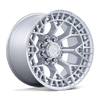 Charger - 20in, Cast Aluminum, Gloss Silver W/ Machined Face, 20X10, 8X180, -18mm, 194933378432, SAE J2530 JWL VIA, 194933378432