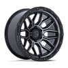 Surge - 20in, Cast Aluminum, Gloss Black Machined W/ Gtcc, 20X9, 6X5.5, 20mm, 194933384860, SAE J2530 JWL VIA, 194933384860