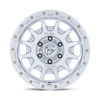 Fortress - 17in, Cast Aluminum, Gloss Silver W/ Machined Face, 17X8.5, 6X5.5, 0mm, 194933390540, SAE J2530 JWL VIA, 194933390540