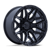 Injector - 20in, Cast Aluminum, Matte Black, 20X9, 8X6.5, 1mm, 194933393992, SAE J2530 JWL VIA, 194933393992