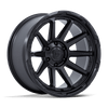 Circuit - 20in, Cast Aluminum, Matte Black, 20X10, 5X5.0, -18mm, 194933398560, SAE J2530 JWL VIA, 194933398560