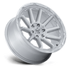 Circuit - 20in, Cast Aluminum, Gloss Silver W/ Machined Face, 20X9, 5X5.0, 1mm, 194933423125, SAE J2530 JWL VIA, 194933423125