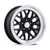 G-Force - 17in, Flow Formed Aluminum, Gloss Black W/ Dc-Lip, 17X8, 5X4.5, 20mm, 194933367665, SAE J2530 JWL VIA, 194933367665