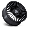 Serene - 20in, Flow Formed Aluminum, Gloss Black, 20X9, 5X112/120, 20mm, 194933373116, SAE J2530 JWL VIA, 194933373116