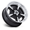 Marauder - 20in, Cast Aluminum, Gloss Black Mch W/ Dia-Cut Lip, 20X8.5, 5X4.75, 6mm, 194933361564, SAE J2530 JWL VIA, 194933361564