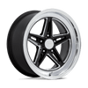 Groove - 18in, Flow Formed Aluminum, Gloss Black W/ Diamond Cut Lip, 18X10, 5X4.5, 12mm, 194933199372, SAE J2530 JWL VIA, 194933199372