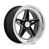 Groove - 18in, Flow Formed Aluminum, Gloss Black W/ Diamond Cut Lip, 18X10, 5X4.5, 12mm, 194933199372, SAE J2530 JWL VIA, 194933199372