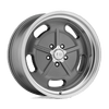 Salt Flat - 20in, Cast Aluminum, Mag Gray W/ Diamond Cut Lip, 20X9.5, 5X5.0, 0mm, 885463727387, SAEJ2530, 885463727387