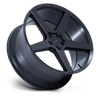Modena - 20in, Cast Aluminum, Matte Black, 20X9, 5X115, 15mm, 194933400300, SAE J2530 JWL VIA, 194933400300