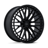 Genoa - 22in, Flow Formed Aluminum, Gloss Black, 22X9.5, 6X120, 38mm, 194933442966, SAEJ2530, 194933442966