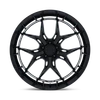 Riviera - 20in, Flow Formed Aluminum, Gloss Black, 20X9.5, 5X120, 22mm, 194933429127, SAEJ2530, 194933429127
