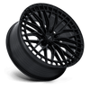 Genoa - 22in, Flow Formed Aluminum, Gloss Black, 22X10, 6X5.5, 20mm, 194933442973, SAEJ2530, 194933442973