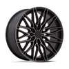 Calabria 6 - 22in, Cast Aluminum, Matte Black Machined Dark Tint, 22X9.5, 6X5.5, 19mm, 194933341207, SAE J2530 JWL VIA, 194933341207