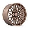 Calabria 6 - 24in, Cast Aluminum, Platinum Bronze, 24X10, 6X5.5, 20mm, 194933339921, SAE J2530 JWL VIA, 194933339921