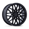 Calabria 5 - 22in, Cast Aluminum, Matte Black, 22X9, 5X4.5, 38mm, 194933346998, SAE J2530 JWL VIA, 194933346998
