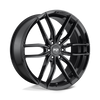 Vosso - 20in, Cast Aluminum, Gloss Black, 20X9, 6X120, 40mm, 885463886268,, 885463886268