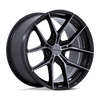 Prodigy 5 - 19in, Cast Aluminum, Gloss Black Dark Tinted Clear, 19X8.5, 5X112, 35mm, 194933363230, SAE J2530 JWL VIA, 194933363230