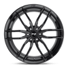 Vosso - 20in, Cast Aluminum, Gloss Black, 20X9, 6X135, 20mm, 885463886251,, 885463886251