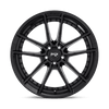 DFS - 17in, Cast Aluminum, Gloss Black, 17X8, 5X4.5, 40mm, 885463887142,, 885463887142