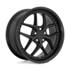 Vice - 19in, Cast Aluminum, Gloss Black Matte Black, 19X8.5, 5X4.5, 35mm, 885463887944,, 885463887944