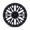 Gamma - 22in, Cast Aluminum, Gloss Black, 22X9.5, 6X135, 25mm, 194933331222,, 194933331222