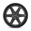 Altair - 18in, Cast Aluminum, Gloss Black Matte Black, 18X8.5, 5X4.5, 35mm, 885463883854,, 885463883854