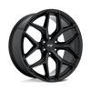 Vice Suv - 22in, Cast Aluminum, Gloss Black, 22X9.5, 6X135, 30mm, 885463888323,, 885463888323
