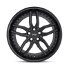 Methos - 20in, Cast Aluminum, Gloss Black Matte Black, 20X10, 5X4.5, 40mm, 885463884271,, 885463884271