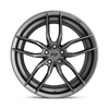 Vosso - 20in, Cast Aluminum, Matte Anthracite, 20X9, 5X112, 27mm, 885463886060,, 885463886060