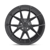Misano - 20in, Cast Aluminum, Matte Black, 20X9, 5X115, 18mm, 885463878294,, 885463878294