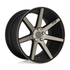 Verona - 19in, Cast Aluminum, Matte Black Machined, 19X8.5, 5X112, 42mm, 194933090938,, 194933090938