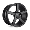 Milan - 20in, Cast Aluminum, Gloss Black, 20X8.5, 5X120, 35mm, 885463883434,, 885463883434