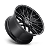 Gamma - 18in, Cast Aluminum, Matte Black, 18X8, 5X4.5, 40mm, 885463883519,, 885463883519