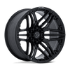 Weapon - 20in, Flow Formed Aluminum, Gloss Black, 20X9, 6X5.5, 1mm, 194933442690, SAEJ2530, 194933442690